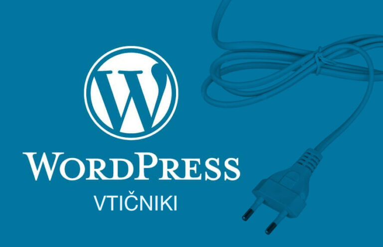 WordPress vtičniki za vašo spletno stran