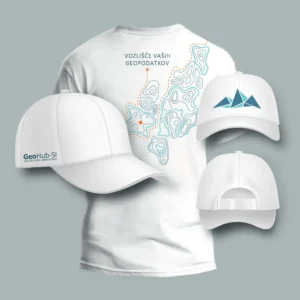 GEO hub promocija, majice in kape