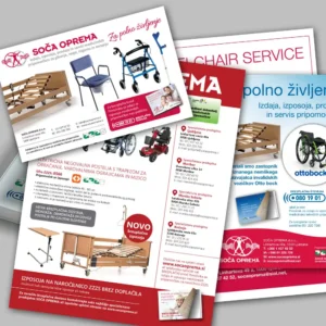 Tiskovine Soča oprema