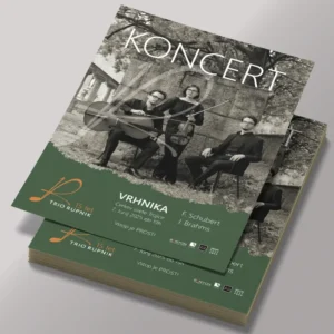 Oblikovanje plakata za Trio Rupnik